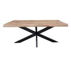 Furndea Devi eettafel boomstam mangohout 160x90x76