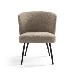 Fauteuils-Furnihaus Fauteuil Cindy Boucle Taupe Stof