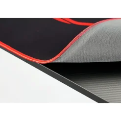 IVOL Gaming bureau zwart/rood - Elektrisch verstelbaar - 140x66 cm