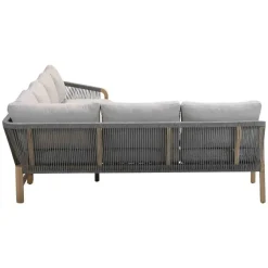 Garden Impressions Alora lounge dining set 2-delig links - grey sand