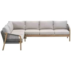 Garden Impressions Alora lounge dining set 2-delig links - grey sand