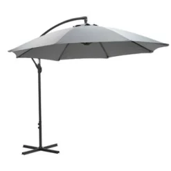 Parasols-Garden Impressions Athene zweefparasol Ø300 cm - licht grijs