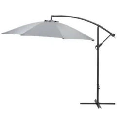 Parasols-Garden Impressions Athene zweefparasol Ø300 cm - licht grijs
