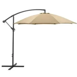 Parasols-Garden Impressions Athene Zweefparasol Ø300 cm taupe