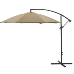 Parasols-Garden Impressions Athene Zweefparasol Ø300 cm taupe