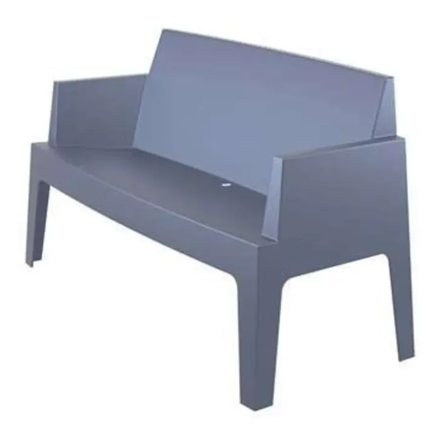 Garden Impressions Box tuinbank L138 cm the original - antraciet
