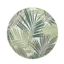 Garden Impressions Buitenkleed Naturalis palm leaf Ø160 cm