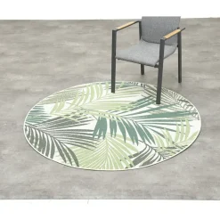 Garden Impressions Buitenkleed Naturalis palm leaf Ø160 cm