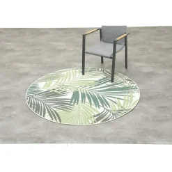 Garden Impressions Buitenkleed Naturalis palm leaf Ø160 cm