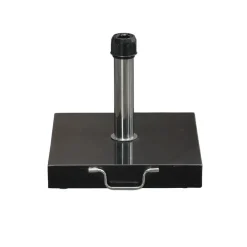 Parasolvoeten-Garden Impressions Cosmo granieten voet 30K - black polished