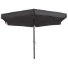 Garden Impressions Delta parasol Ø300 - donker grijs