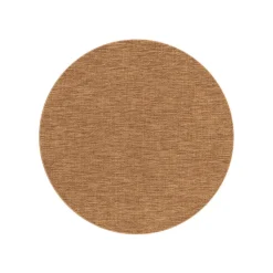 Buiten Vloerkleden|Buiten Vloerkleden-Garden Impressions Gisborne buitenkleed - Ø160 cm - natural coconut