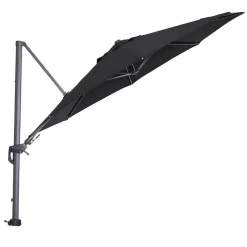 Garden Impressions Hawaii zweefparasol Ø350 c. black - zwart