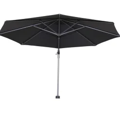 Garden Impressions Hawaii zweefparasol Ø350 c. black - zwart
