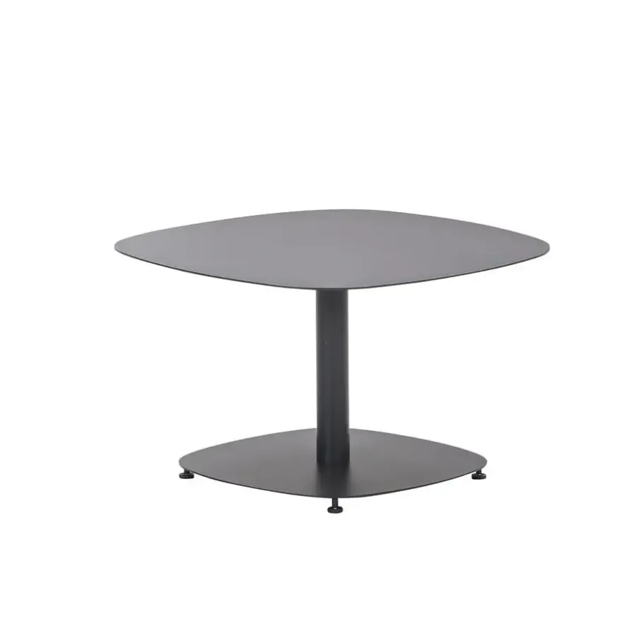 Tuintafels-Garden Impressions Kariko bijzettafel 70x70x43cm - donker grijs