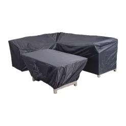 Tuinmeubelbeschermers-Garden Impressions Lounge dining hoes 205/255x73xH80 en 152x82xH65 cm