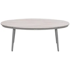 Garden Impressions Lucas bijzettafel ovaal 120 x 75 x 45 cm - taupe
