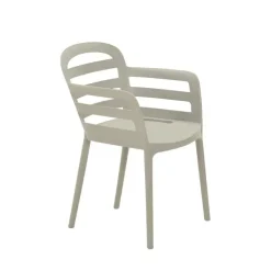 Tuinstoelen-Garden Impressions Mira tuinstoel zand - 4 stuks