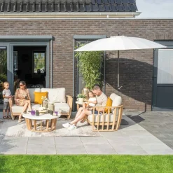 Garden Impressions Parasol Manilla 250 cm- ecru