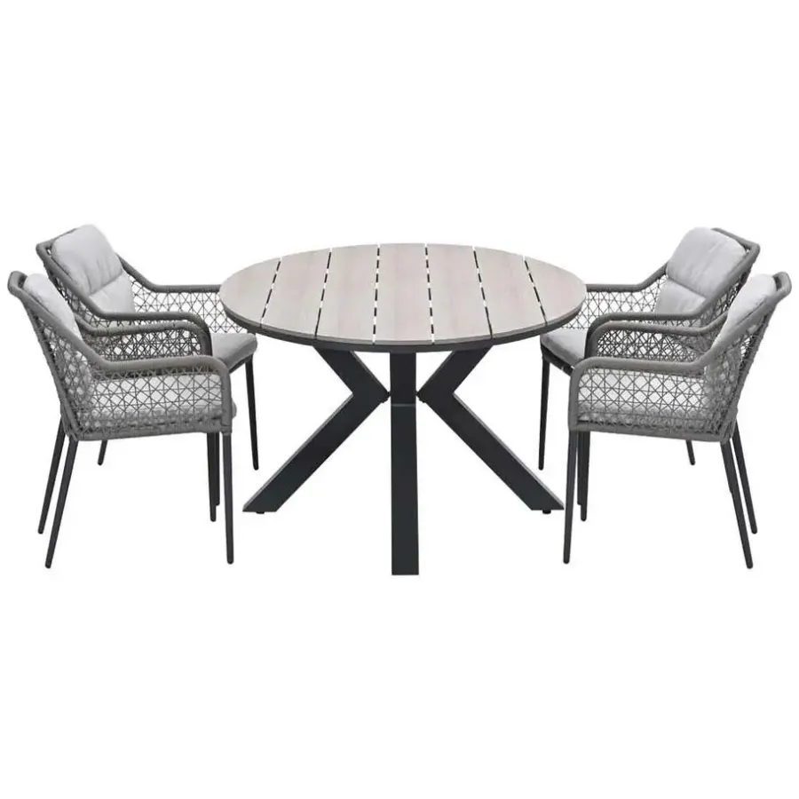 Garden Impressions Pemba - Tulli tuinset 5-delig 180x115 cm