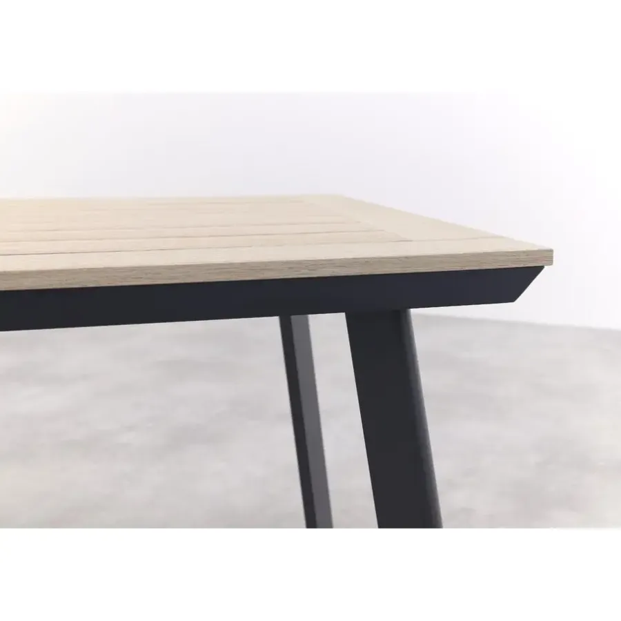 Tuintafels-Garden Impressions Penedo tuintafel 160x90 cm - light teak vironwood