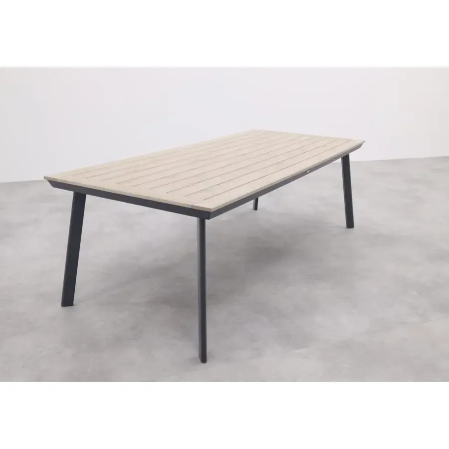 Tuintafels-Garden Impressions Penedo tuintafel 230x100 cm - light teak vironwood