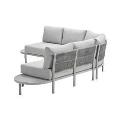 Loungesets-Garden Impressions Queenstown loungeset 3-delig - taupe