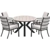 Tuinsets-Garden Impressions Senja - Tulli tuinset 5-delig desert sand 180x115cm