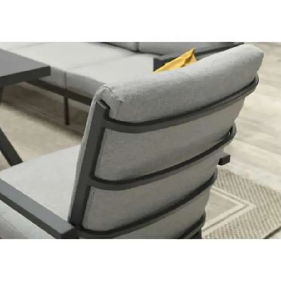 Garden Impressions Senja lounge dining tuinstoel - donker grijs