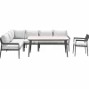 Loungesets-Garden Impressions Tineo lounge dining set 6-delig incl stoel