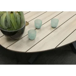 Garden Impressions Tulli tuintafel 220x115 cm - licht bruin