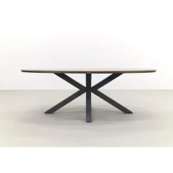 Garden Impressions Tulli tuintafel 220x115 cm - licht bruin