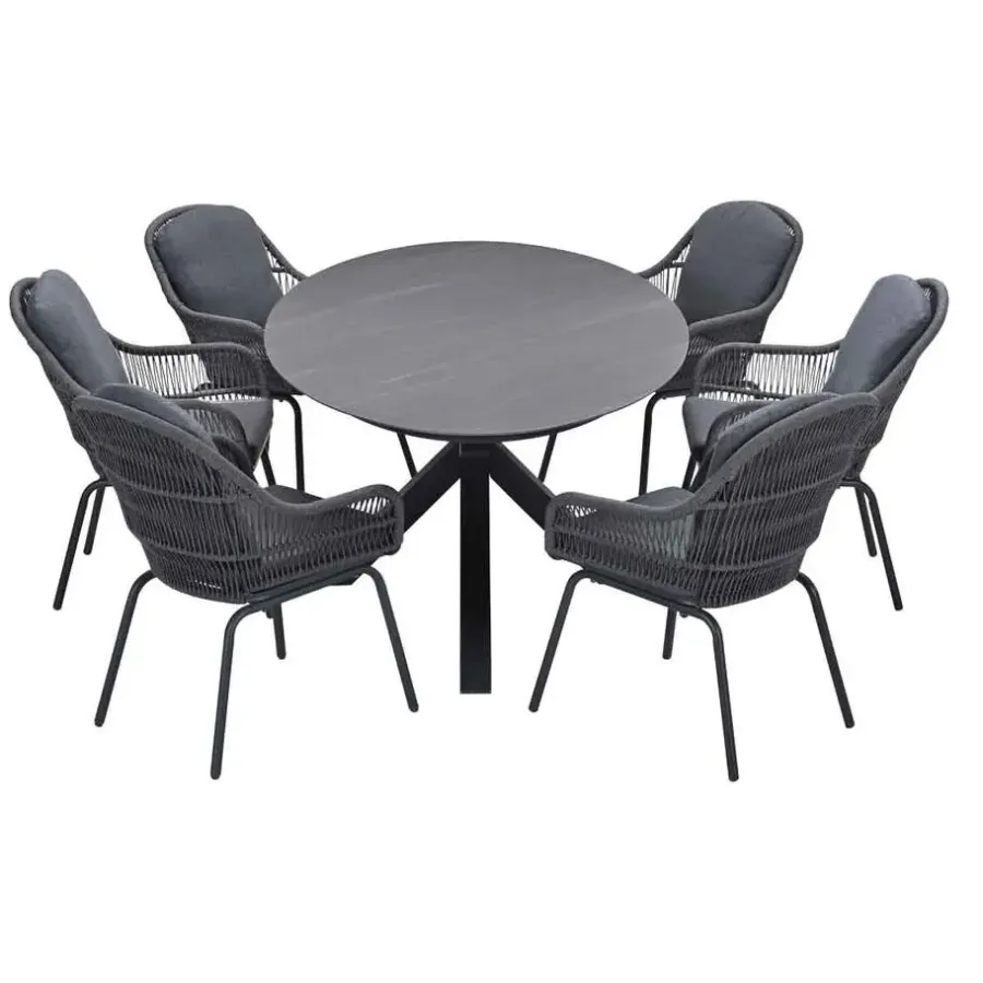 Garden Impressions Yima - Scot tuinset 7-delig Napoli grey