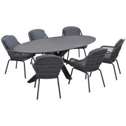 Garden Impressions Yima - Scot tuinset 7-delig Napoli grey