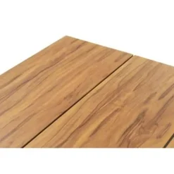 Tuintafels-Garden Impressions Zadar tuintafel 180x100 donker grijs - X-frame