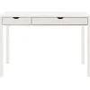 Bureaus-Loft24 Gava - Klein bureau met 2 wit grenen deuren