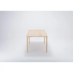 Leen Bakker Gazzda Fawn Table Houten Eettafel - 200 x 90 cm - Whitewash Eiken