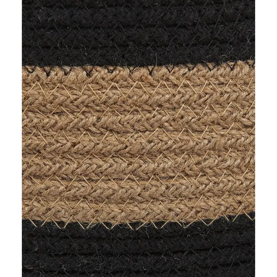 Opbergmanden-Beliani GEREDE - Mand set van 2 - Beige - Jute