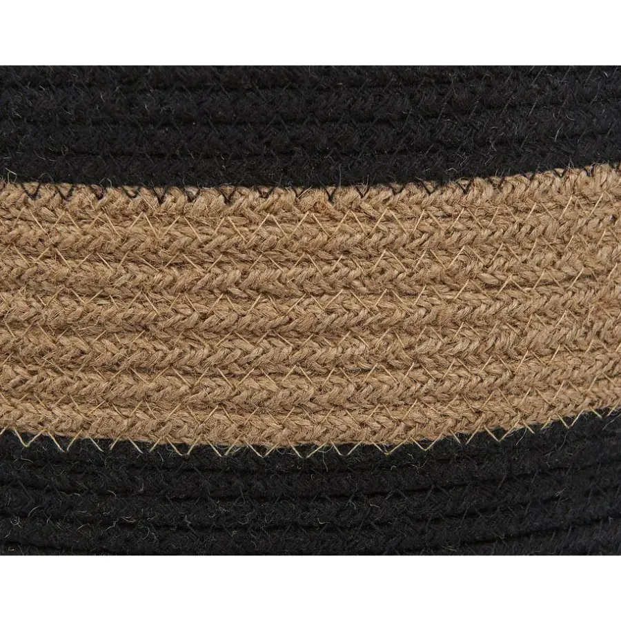 Opbergmanden-Beliani GEREDE - Mand set van 2 - Beige - Jute