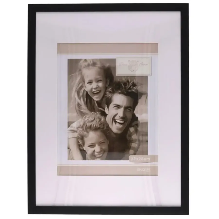 Fotolijsten-Gerimport Fotolijstje Paris - 30 x 40 cm - zwart - passe partout