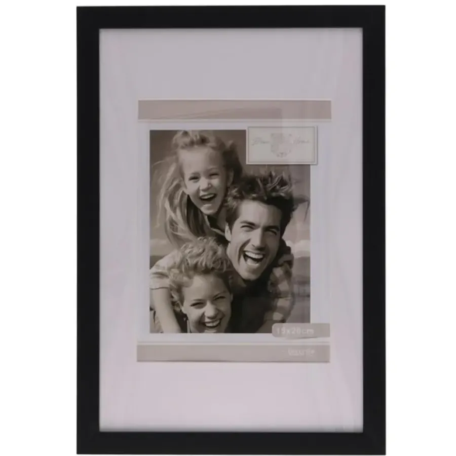 Fotolijsten-Gerimport Fotolijstje Paris - 20 x 30 cm - zwart - passe partout