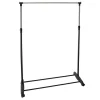 Kledingopbergers|Kledingrekken-Gerimport Kledingrek - enkele stang - verrijdbaar - 90x160 cm
