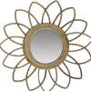 Spiegels-Gerimport Rotan spiegel natuurlijk - sun - 35x4 cm - boho spiegel