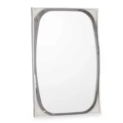 Spiegels-Giftdecor Wandspiegel aan koord - frame zwart - 43 x 65 cm