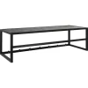Giga Living Giga Meubel Kapstok Zwart - Metaal - 28x77x22cm - Kapstok Bronx