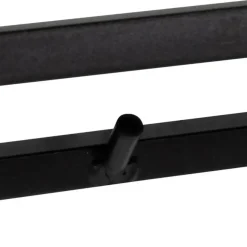 Giga Living Giga Meubel Kapstok Zwart - Metaal - 28x77x22cm - Kapstok Bronx