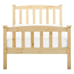 Beliani GIVERNY - Bed - Lichthout - 90 x 200 cm - Dennenhout