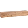 Leen Bakker GLADSTONE - Wandgemonteerd TV-meubel - Bruin - 180 cm - Vezelplaat