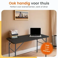 Goliving Inklapbare Tafel – Klaptafel – Campingtafel – Vouwtafel Buiten