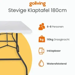 Kamperen En Outdoor-Goliving Inklapbare Tafel – Klaptafel – Campingtafel – Vouwtafel Buiten